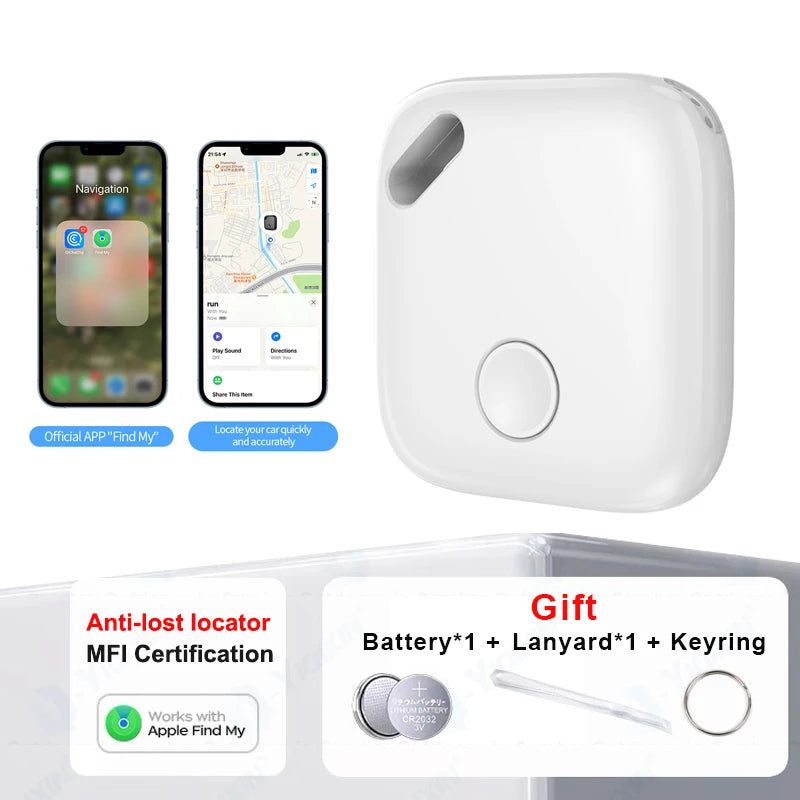 Mednacle - Smart Mini GPS Tracker with SOS Button Speakerphone, Real-Time Tracking, Safety Device for Kids, Seniors, Adults